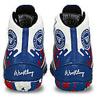 Борцовки шкіряні Fistrage 9736 розмір 43 Blue-White, фото 6