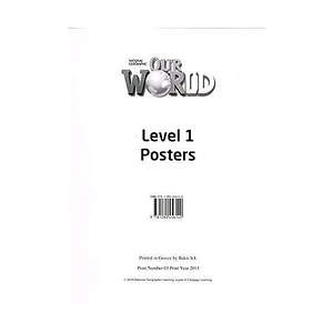 Плакати Our World 1 Poster Set