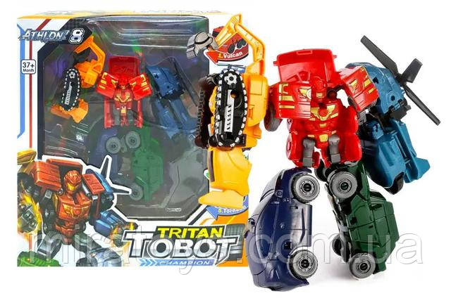 Трансформер Тобот Тритан 5в1, Tobot Tritan Champion
