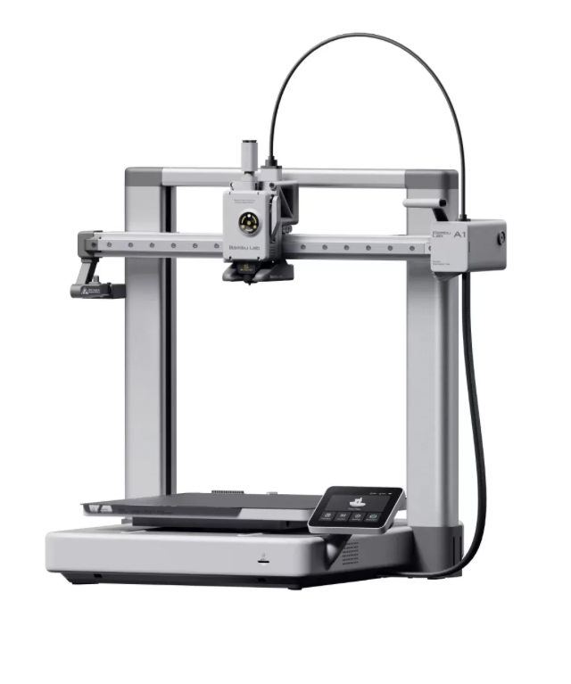 3D-принтер Bambu Lab A1 (PF002-A), 256*256*256mm, 500mm/s, H300°C, B100°C, 3.5" IPS screen, Wi-Fi