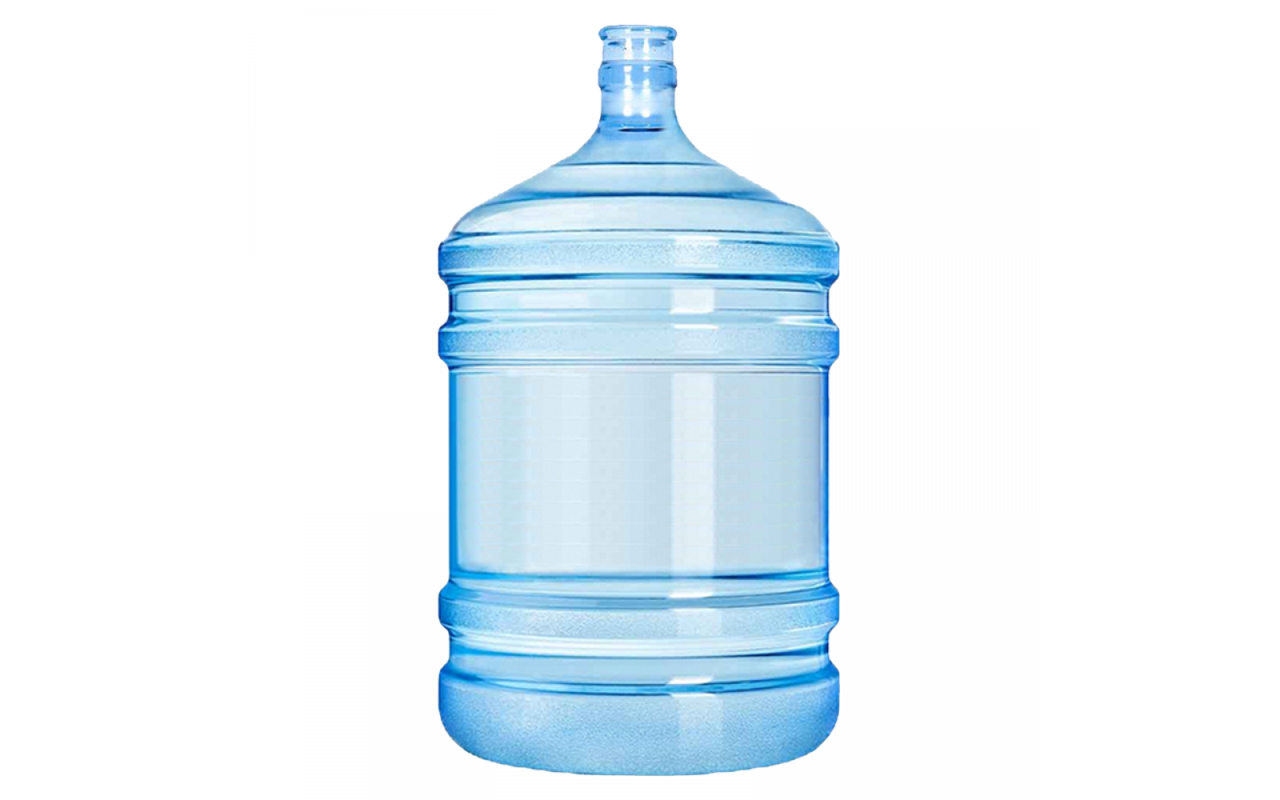 Бутель для води без ручки 18,9л Юджин полікарбонат, фото 1