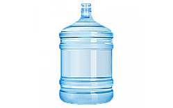 Бутель для води без ручки 18,9л Юджин полікарбонат