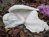 Статуэтка Спящий ангелочек из полимера 30 см