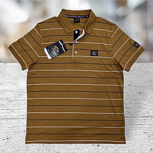 Поло Navy Red  - Brown