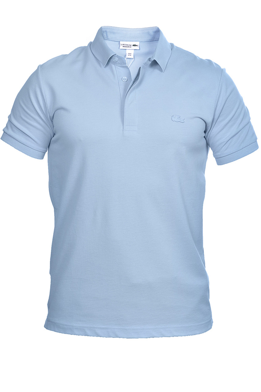 Футболка-поло чоловіча Lacoste 25-260-28 блакитна
