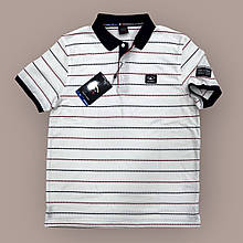 Поло Navy Red  - White