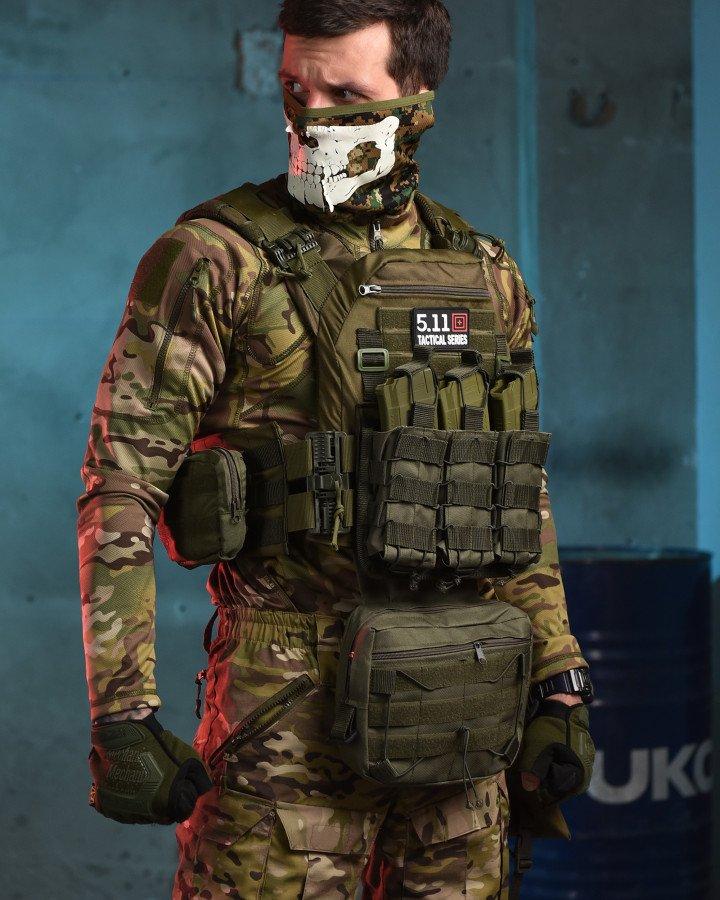 Плитоноска 4 точки скидання олива intercessor ВТ1161
