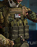 Плитоноска 4 точки скидання олива intercessor ВТ1161, фото 8