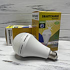 Акумуляторна аварійна LED лампочка 18Вт Е27 6500K, фото 4