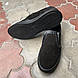 Перфоровані мокасини чорні з нубуку 46 47 48 49 розмір, фото 10