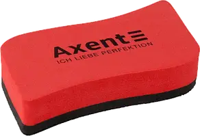 Губка для маркерних дошок (магнітна, червона) Axent Wave 9804-04-A