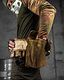 Тактичний розвантаження РПС YAKEDAз ремнем, підсумками та стропами MOLLE ИМ5544, фото 5