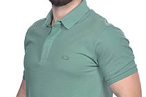 Футболка-поло чоловіча Lacoste 25-260-13 зелена, фото 5