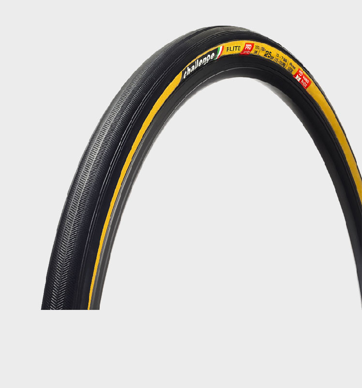 Покришка (трубка) Elite PRO H-TU Challenge, 700x25 Black 220TPI