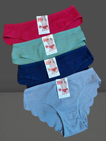 Плавки труси жіночі бавовна стрейч №9011 р.42-44 46. Від 6 шт по 39грн., фото 1