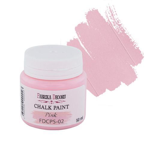 Крейдяна фарба Chalk Paint Рожева 50ml