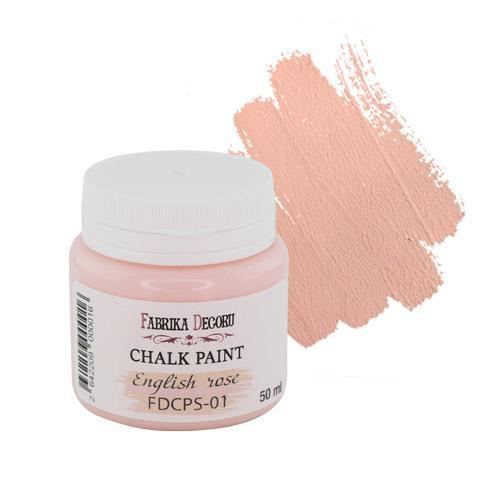 Крейдяна фарба Chalk Paint Англійська троянда 50ml