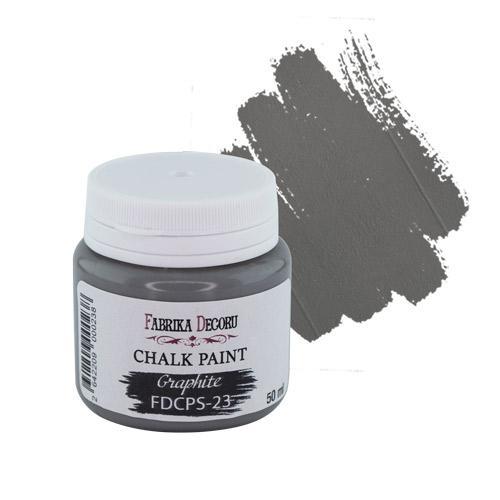 Крейдяна фарба Chalk Paint Графіт 50ml