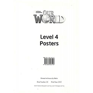 Плакати Our World 4 Poster Set