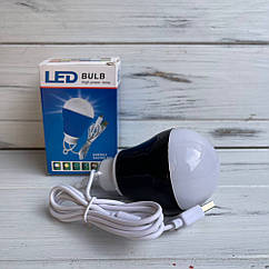 Підвісна світлодіодна USB лампа 5Вт 6500К від павербанку