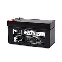 Акумуляторна батарея Full Energy FEP-121, 12В/1.2 Аг