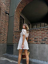 Красиве плаття вільного муслін короткі рукави розміри норма, фото 5