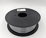 PETG-пластик MT Filament до 3D-принтера 1.75 мм 1 кг срібний (3DMT-PETG1.75-01-S), фото 3