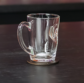 Чашка із тризубом, тризуб у чашці