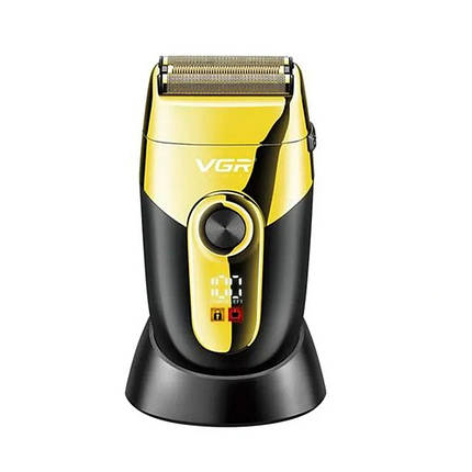 Електробритва VGR V-383 чоловіча професійна шейвер акумуляторна для сухого та вологого гоління, фото 1
