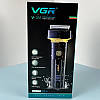 Електробритва VGR V-355 чоловіча професійна шейвер акумуляторна для сухого та вологого гоління, фото 9