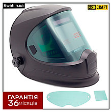 Маска зварювальника-хамелеон Procraft SPH1000 Час затемнення 1/30000 с Сонячна батарея Батареї 2xCR2450