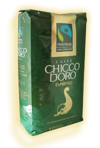 Кава зернова Chicco D'oro Espresso Max Havelaar 1000г