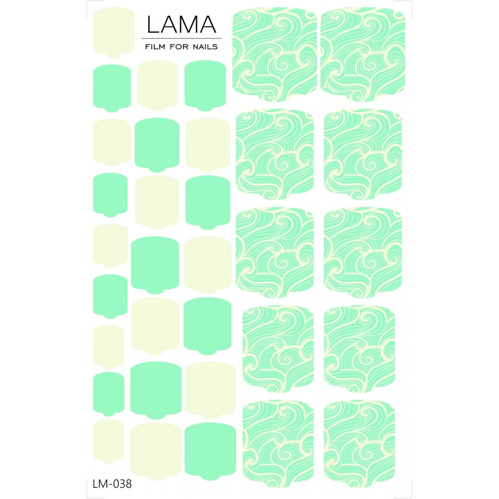 Плівка для педикюру Lama LM 038