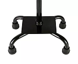 Чотирьохопорна легка алюмінієва тростина квадропод для ходьби при реабілітації 74-97см Nova B5620, фото 3