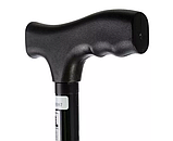 Чотирьохопорна легка алюмінієва тростина квадропод для ходьби при реабілітації 74-97см Nova B5620, фото 2