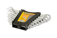 Ключі ріжково-накидні MASTERTOOL набір 8 шт (6/8/10/12/13/14/17/19 мм) 71-2108