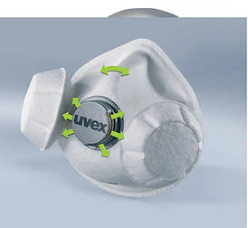 Респіраторна маска uvex silv-Air e 7333 FFP3 (8787333)
