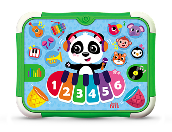 Планшет інтерактивний "Панда" Kids Hits (29 мелодій, 14 звуків, світло) KH02/003