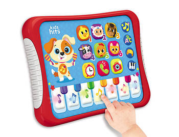 Планшет інтерактивний "Музичний фанат" Kids Hits (30 мелодій, 7 звуків, 5 ігор) KH01/009