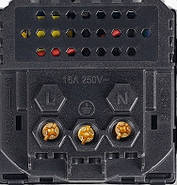 Скляна розетка з USB+Type-C 1DAL | Білий з З/К + Шторки (G86D-STUTC.WT), фото 8