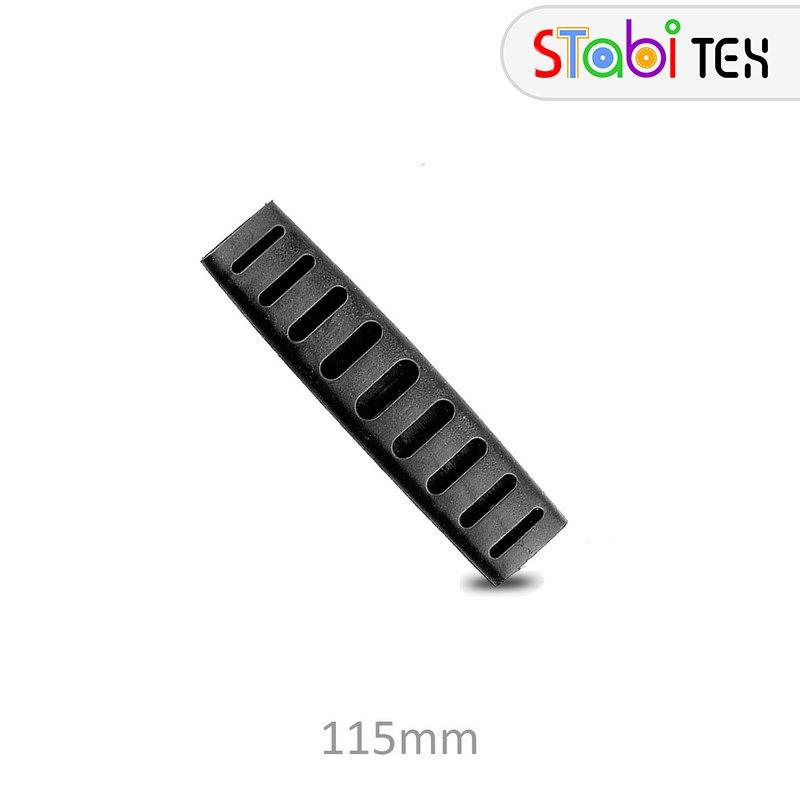 Ручка под ленту 25мм х 115мм Чорний, фото 1