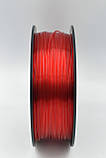 PETG-пластик MT Filament до 3D-принтера 1.75 мм 1 кг прозорий червоний (3DMT-PETG1.75-01-TR), фото 4