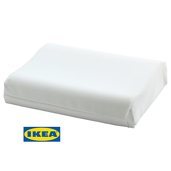 Подушка ергономічна IKEA PAPEGOJBUSKE (ІКЕА ПАПЕГОЙБУСКУ). 00552845. Біла