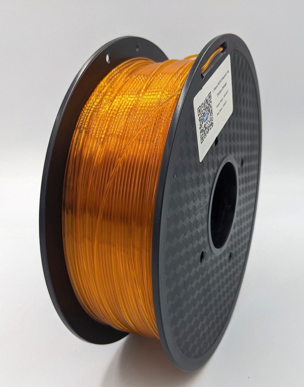 PETG-пластик MT Filament до 3D-принтера 1.75 мм 1 кг прозорий помаранчевий (3DMT-PETG1.75-01-TO)