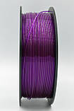 PETG-пластик MT Filament до 3D-принтера 1.75 мм 1 кг прозорий фіолетовий (3DMT-PETG1.75-01-TP), фото 5