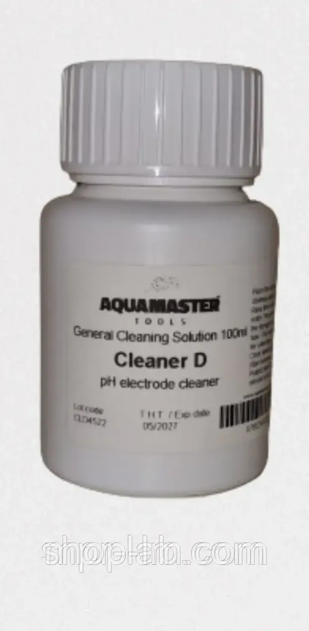 Розчин для чищення датчиків pH та ОВП-метрів аналізаторів Cleaner D, 100мл, Aqua Master, Нідерланди 1105, фото 1