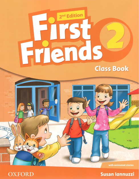 Підручник First Friends 2nd Edition 2 Class Book with MultiROM