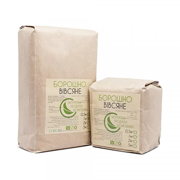 Борошно вівсяне 500 гр