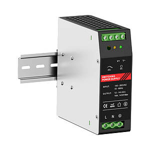 Блок безперебійного живлення 12В 10А на DIN-рейку Kraft PSU-1210DIN