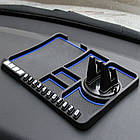 Килимок органайзер в авто 18х25,6см, LY-396 / Килимок на торпеду / Килимок для телефону в машину, фото 7